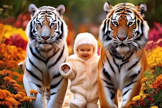 generate stunning ai baby or animal videos with realistic movements