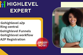 gohighlevel workflow ghl a2p ghl funnels ghl ringcentral a2p registration ghl VA