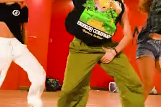 create a tiktok dance video hip hop, group choreography, and afro dance styles
