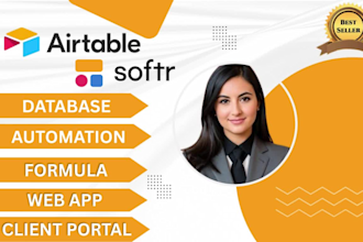 be your airtable, airtable database, automation, interface, softr webapp expert