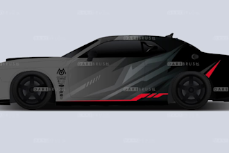design an awesome suv, van or truck wrap