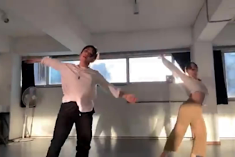 create a amazing ballet  choreography dance for your music