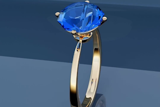 design diamond jewellery with gemstone settings, jewel cad creator, stl 3d file