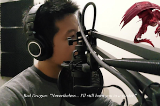 voice act for video game or animation characters