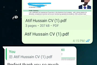 revamp and upgrade your resume CV cover letter and linkedin profile
