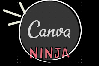 creatively design anything in canva pro