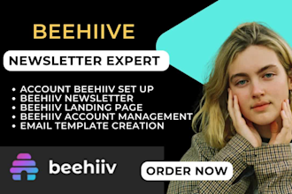 setup beehiiv newsletter design beehive landing page beehiiv ai newsletter
