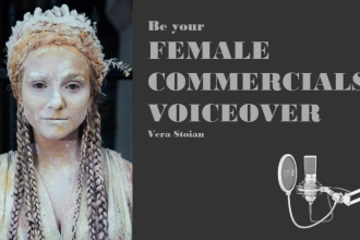 be your commercial, audio drama, IVR female voiceover