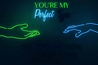 create animated hand drawn lyric video, kinetic typography, lyric video for you