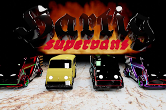 make an animated 3d intro video