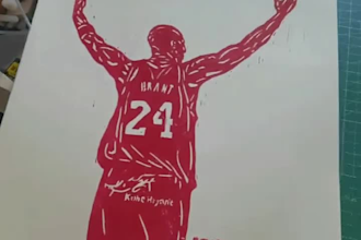 customized traditional woodblock painting