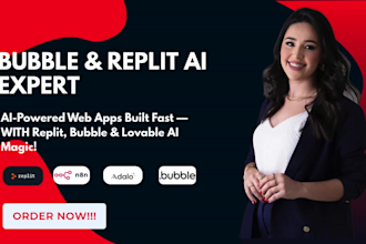 build replit expert web apps  replit ai and bubble io apps lovable ai