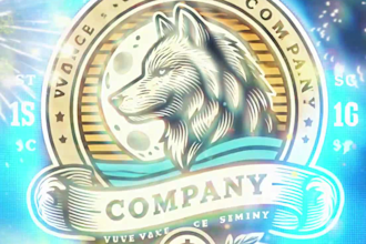 do design wolf logo with express delivery