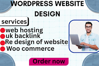 professional handle web hosting domain registration and uk backlinks