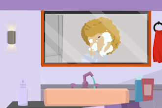 do custom business explainers, 2d animation youtube videos