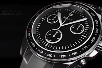create 3d watch animation, 3d watch rendering, 3d watch design, watch animation