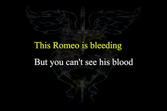 create animated karaoke lyric video in HD for your song