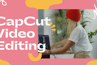 create professional capcut template tiktok capcut video editing