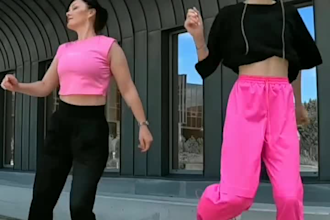 do tiktok dance, twerk dance, afrobeat , shuffle dance, hiphop dance to songs
