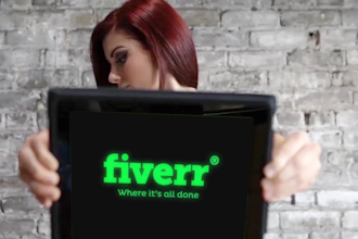 show your logo or message on a pretty ipad girl