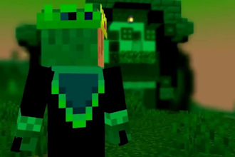 make minecraft animations for you, music video, trailer, youtube shorts, tiktok
