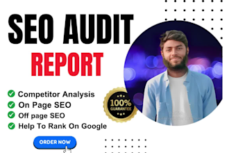 provide a detailed SEO audit report with penalty checks