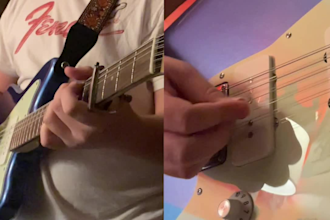 record a jangly electric guitar part for your song