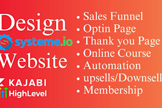 kajabi expert online course website design kajabi landing page sales funnel page