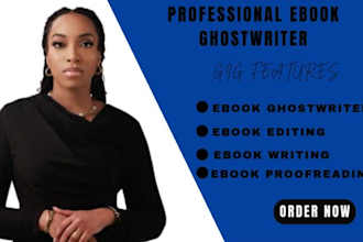 do non fiction book ghostwriter, ghostwriter, self help ebook ghostwriter