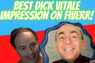 record a celebrity impersonation of dick vitale basketball
