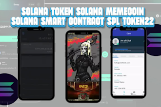 create solana token solana memecoin spl token22 wallet solana smart contract