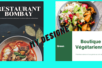 design , banner, social media post in canva