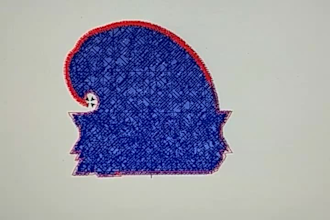 digitize logo into embroidery digitizing patch dst, pes, jef