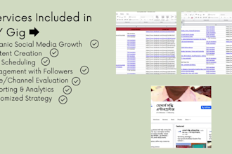 do organic facebook and instagram marketing to reach and engagement