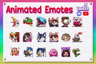 create animated twitch alerts and emotes