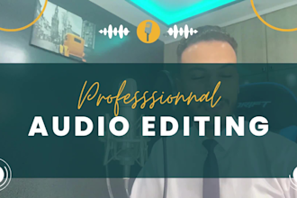 professionally edit and enhance your audio