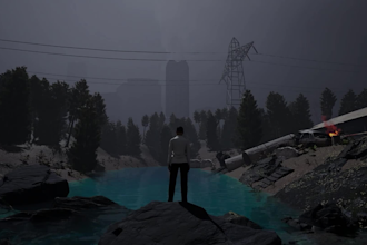 create realistic 3d game environment in unreal engine
