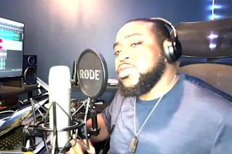 be your male 5 star rnb gospel pop singer and songwriter