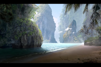 give animation to your matte painting and  static images