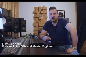 do a podcast audio editing, podcast mixing and mastering