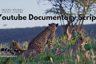 write documentary deeply researched youtube video scripts