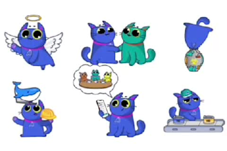 create animated stickers or emojis for whatsapp and talegram