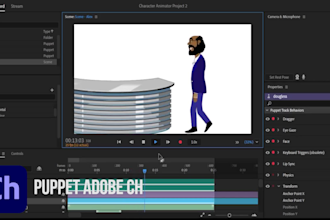 create a custom puppet adobe character animator