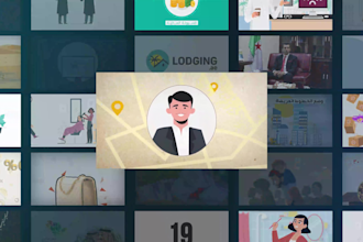 design eye catch motion graphic and 2d explainer videos