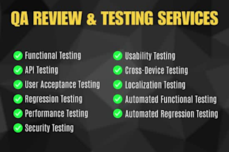 test your ios and android app and detailed reports