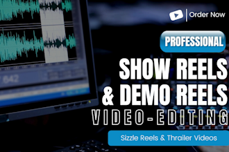 create professional sizzle reels, showreels, highlight videos that stand out