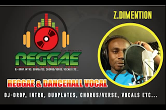 sing a custom reggae dubplate song for dj or brand etc