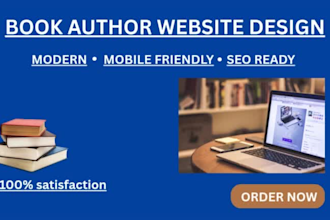 do modern  book author website or ebook author website