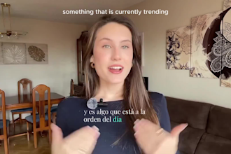 make a professional ugc videos for tiktok or reels in spanish