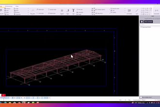 do tekla modeling and shop drawings for steel structures